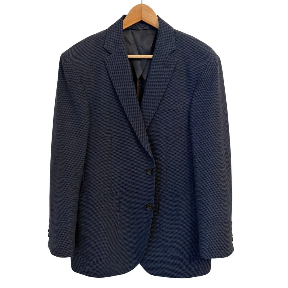 Rodd & Gunn Blazer Mens M 40 Sports Fit Wool Stretch Marlane Unstructured Navy